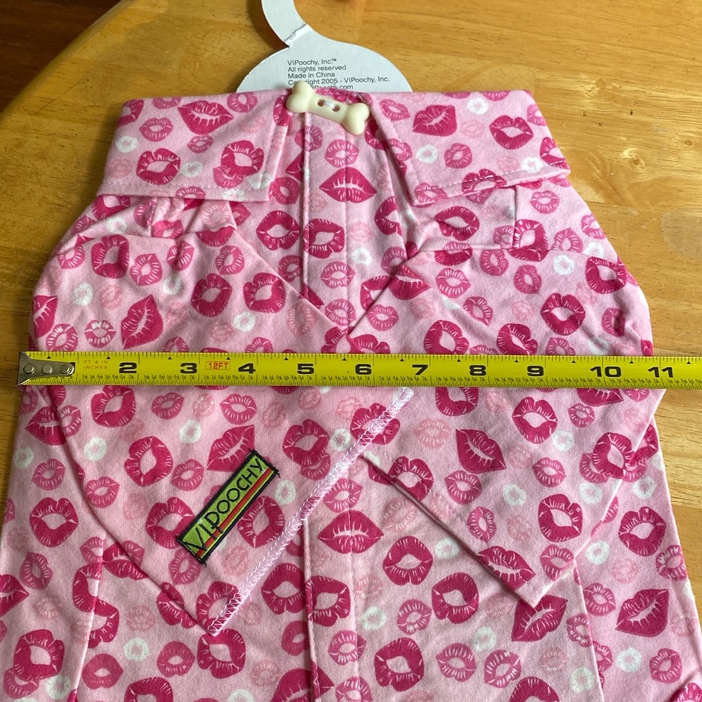 ! Vipoochy Poochy dog dress size L with lips new - Picture 7 of 11